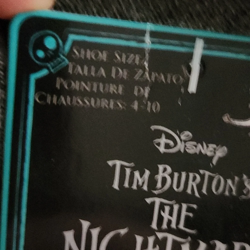 Nightmare Before Christmas Socks Jack & Sally No Show Shoe size 4-10 NEW